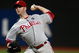 NEW YORK - AUGUST 22: J.A. Happ #43 of the Philadelphia Phillies pitches against the New York Mets during the game on August 22, 2009 at Citi Field in the Flushing neighborhood of the Queens borough of New York City. (Photo by Jared Wickerham/Getty Images)