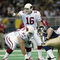 ST. LOUIS, MO - DECEMBER 15:  Quarterback Jake Plummer #16 of the Arizona Cardinals calls out signals against the St. Louis Rams during the NFL game at the Edward Jones Dome on December 15, 2002 in St. Louis, Missouri. The Rams won the game 30-28. (Photo by Elsa/Getty Images)