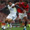 MANCHESTER, ENGLAND - OCTOBER 03: Andy Reid of Sunderland battles for the ball with Nani of Manchester United during the Barclays Premier League match between Manchester United and Sunderland at Old Trafford on October 3, 2009 in Manchester, England. (Photo by Clive Brunskill/Getty Images)