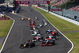 SUZUKA, JAPAN - OCTOBER 04: Sebastian Vettel of Germany and Red Bull Racing leads the field at the start of the Japanese Formula One Grand Prix at Suzuka Circuit on October 4, 2009 in Suzuka, Japan. (Photo by Mark Thompson/Getty Images)