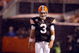 CLEVELAND, OH - SEPTEMBER 14:  Quarterback Derek Anderson #3 of the Cleveland Browns looks on during the game against the Pittsburgh Steelers on September 14, 2008 at Cleveland Browns Stadium in Cleveland, Ohio. The Steelers defeated the Browns 10-6. (Photo by Gregory Shamus/Getty Images)
