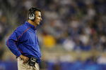 LEXINGTON, KY - SEPTEMBER 26:  Head coach Urban Meyer of the Florida Gators watches his team play in the third quarter of the game against the Kentucky Wildcats at Commonwealth Stadium on September 26, 2009 in Lexington, Kentucky. (Photo by Andy Lyons/Getty Images)