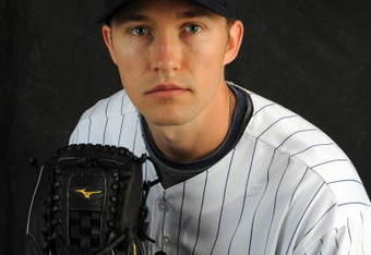 FORT MYERS, FLORIDA - FEBRUARY 23: Scott Baker #30 of the Minnesota Twins poses during photo day at the Twins spring training complex February 23, 2008 in Fort Myers, Florida. (Photo by Rob Tringali/Getty Images)