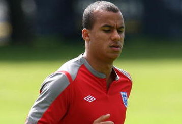 TVAAKER, SWEDEN - JUNE 21: Gabriel Agbonlahor of England in action during a training session at the Ovrevi on June 21, 2009 in Tvaaker, Sweden. England will play Germany in the UEFA European Under 21 Championship group B match on June 22.  (Photo by Phil Cole/Getty Images)