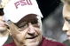PROVO, UT. - SEPTEMBER 19: Bobby Bowden, Head Coach of the Florida State Seminoles, gives an interview after the win over the Brigham Young Cougars at La Vell Edwards Stadium on September 19, 2009 in Provo, Utah. (Photo by Melissa Majchrzak/Getty Images)