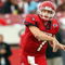 HOUSTON - NOVEMBER 17: Case Keenum #7 of the Houston Cougars passes the ball during the game against the Marshall Thundering Herd at Robertson Stadium November 17, 2007 in Houston, Texas. Houston won 35-28. (Photo by Stephen Dunn/Getty Images) 