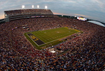 BATON ROUGE, LA - SEPTEMBER 19:  Fans watch during the game between the Louisiana State University Tigers and the University of Louisiana-Lafatette Ragin' Cajuns at Tiger Stadium on September 19, 2009 in Baton Rouge, Louisiana.  (Photo by Chris Graythen/Getty Images)