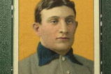370565 02: The famous T206 Honus Wagner baseball card, is shown June 6, 2000 in New York City. The legendary baseball card will be auctioned on eBay beginning on July 5, 2000. (Photo by Chris Hondros/Newsmakers)
