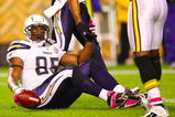 PITTSBURGH - OCTOBER 4:  Tight end Antonio Gates #85 of the San Diego Chargers looks on after scoring a three-yard touchdown against the Pittsburgh Steelers in the third quarter at Heinz Field on October 4, 2009 in Pittsburgh, Pennsylvania. (Photo by Gregory Shamus/Getty Images)