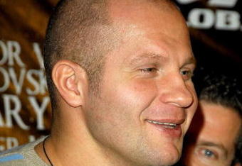 NEW YORK - JANUARY 20:  Heavyweight mixed martial arts champion Fedor 'The Last Emperor' Emelianenko of Russia attends the 'Day of Reckoning' press conference at Trump Tower January 20, 2009 in New York City.  (Photo by Joe Corrigan/Getty Images)