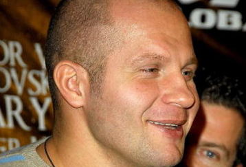 NEW YORK - JANUARY 20:  Heavyweight mixed martial arts champion Fedor 'The Last Emperor' Emelianenko of Russia attends the 'Day of Reckoning' press conference at Trump Tower January 20, 2009 in New York City.  (Photo by Joe Corrigan/Getty Images)