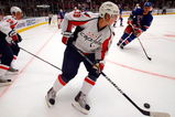 NEW YORK - SEPTEMBER 24:  Nicklas Backstrom #19 of the Washington Capitals skates against the New York Rangers during their preseason game on  September 24, 2009 at Madison Square Garden in New York City.  (Photo by Jim McIsaac/Getty Images)