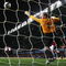 BIRMINGHAM, ENGLAND - OCTOBER 05: Shay Given of Manchester City is unable to stop Richard Dunne of Aston Villa scoring the opening goal during the Barclays Premier League match between Aston Villa and Manchester City at Villa Park on October 5, 2009 in Birmingham, England. (Photo by Clive Rose/Getty Images)