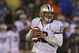 SOUTH BEND, IN - OCTOBER 03: Jake Locker #10 of the Washington Huskies rolls out to pass against the Notre Dame Fighting Irish on October 3, 2009 at Notre Dame Stadium in South Bend, Indiana. Notre Dame defeated Washington 37-30. (Photo by Jonathan Daniel/Getty Images)
