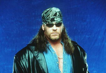 370782 02: World Wrestling Federation's Wrestler Undertaker Poses June 12, 2000 In Los Angeles, Ca.  (Photo By Getty Images)