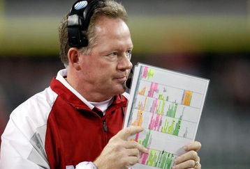 ARLINGTON, TX - OCTOBER 03:  Head coach Bobby Petrino of the Arkansas Razorbacks at Cowboys Stadium on October 3, 2009 in Arlington, Texas.  (Photo by Ronald Martinez/Getty Images)