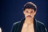 1985-1986:  Alexis Arguello looks on during a bout. Mandatory Credit: Allsport  /Allsport