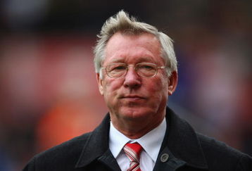 STOKE ON TRENT, ENGLAND - SEPTEMBER 26:  Sir Alex Ferguson of Manchester United looks on during the Barclays Premier League match between Stoke City and Manchester United at the Britannia Stadium on September 26, 2009 in Stoke on Trent, England.  (Photo by Jamie McDonald/Getty Images)
