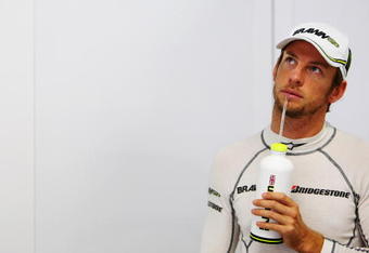 SUZUKA, JAPAN - OCTOBER 02:  Jenson Button of Great Britain and Brawn GP prepares to drive during practice for the Japanese Formula One Grand Prix at Suzuka Circuit on October 2, 2009 in Suzuka, Japan.  (Photo by Mark Thompson/Getty Images)