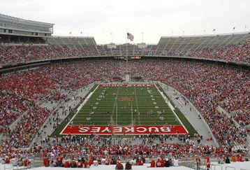 COLUMBUS, OH - APRIL 19:  Overall of Ohio Stadium on the campus of the Ohio State University prior to the start of the Spring Game on April 19, 2008 in Columbus, Ohio.  (Photo by Matt Sullivan/Getty Images)