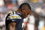 SAN DIEGO - NOVEMBER 30:  Cornerback Antonio Cromartie #31 of the San Diego Chargers walks on the field during the game with the Atlanta Falcons on November 30, 2008 at Qualcomm Stadium in San Diego, California.  The Falcons won 22-16.  (Photo by Stephen Dunn/Getty Images)