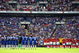 LONDON, ENGLAND - AUGUST 09:  Players and fans pay tribute to Sir Bobby Robson whom recently past away prior to the FA Community Shield match between Manchester United and Chelsea at Wembley Stadium on August 9, 2009 in London, England.  (Photo by Paul Gilham/Getty Images)