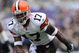 BALTIMORE - SEPTEMBER 27:  Braylon Edwards #17 of the Cleveland Browns runs downfield against the Baltimore Ravens at M&T Bank Stadium on September 27, 2009 in Baltimore, Maryland. The Ravens defeated the Browns 34-3. (Photo by Larry French/Getty Images)