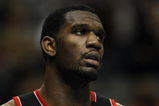 DALLAS - FEBRUARY 04:  Greg Oden #52 of the Portland Trail Blazers during play against the Dallas Mavericks on February 4, 2009 at American Airlines Center in Dallas, Texas.  NOTE TO USER: User expressly acknowledges and agrees that, by downloading and/or using this Photograph, user is consenting to the terms and conditions of the Getty Images License Agreement.  (Photo by Ronald Martinez/Getty Images)
