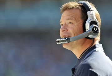 SEATTLE - SEPTEMBER 27:  Head coach Jim Mora of the Seattle Seahawks looks on during the game against the Chicago Bears on September 27, 2009 at Qwest Field in Seattle, Washington. The Bears defeated the Seahawks 25-19. (Photo by Otto Greule Jr/Getty Images) 