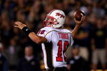 BERKELEY, CA - SEPTEMBER 05:  Chris Turner #10 of the Maryland Terrapins throws the ball during the first half of their game against the California Golden Bears at California Memorial Stadium on September 5, 2009 in Berkeley, California.  (Photo by Ezra Shaw/Getty Images)