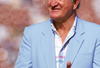 LOS ANGELES - NOVEMBER 11:  Hall of Famer and former Raiders quarterback, George Blanda, attends a game between the Green Bay Packers and the Los Angeles Raiders at the Los Angeles Memorial Coliseum on November 11, 1990 in Los Angeles, California.  The Packers won 29-16.  (Photo by George Rose/Getty Images)