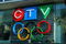 VANCOUVER, BC - MARCH 11:  CTV, the Official Broadcaster of the 2010 Vancouver Winter Olympics, displays the Olympic Rings with it's logo at their Vancouver studios on March 11, 2009 in Vancouver, Canada. Vancouver is the site of the 2010 XXI Winter Olympics.  (Photo by Doug Pensinger/Getty Images)