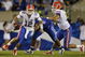 LEXINGTON, KY - SEPTEMBER 26:   Quarterback John Brantley #12 of the Florida Gators carries the ball in the fourth quarter of the game against the Kentucky Wildcats at Commonwealth Stadium on September 26, 2009 in Lexington, Kentucky.  The Gators won 41-7. (Photo by Andy Lyons/Getty Images)