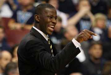 PHILADELPHIA - MARCH 19:  Anthony Grant head coach of the VCU Rams talks to the team during the game against the UCLA Bruins during the first round of the NCAA Division I Men's Basketball Tournament at the Wachovia Center on March 19, 2009 in Philadelphia, Pennsylvania.  (Photo by Jim McIsaac/Getty Images)
