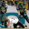 EUGENE, OR - SEPTEMBER 12:  LaMichael James #21 of the Oregon Ducks runs the ball against Nick Mondek #99 of the Purdue Boilermakers as Mark Asper #79 tries to block at Autzen Stadium on September 12, 2009 in Eugene, Oregon.  (Photo by Jonathan Ferrey/Getty Images)