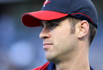 NEW YORK - OCTOBER 07:  Joe Mauer #7 of the Minnesota Twins looks on during batting practice before Game One of the ALDS against the New York Yankees during the 2009 MLB Playoffs at Yankee Stadium on October 7, 2009 in the Bronx borough of New York City.  (Photo by Jim McIsaac/Getty Images)