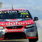 BATHURST, AUSTRALIA - OCTOBER 08: Jamie Whincup drives the #888 Team Vodafone Ford during practice for the Bathurst 1000, which is round 10 of the V8 Supercars Championship Series at Mount Panorama on October 8, 2009 in Bathurst, Australia. (Photo by Robert Cianflone/Getty Images)
