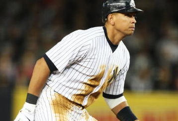 NEW YORK - SEPTEMBER 25:  Alex Rodriguez #13 of The New York Yankees leads off of second base against The Boston Red Sox during their game on September 25, 2009 at Yankee Stadium in the Bronx Borough of New York.  (Photo by Al Bello/Getty Images)