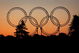RICHMOND, BC - MARCH 10:  A set of Olympic Rings are erected outside the Vancouver Interantional Airport welcoming visitors March 10, 2009 in Richmond, Canada. The 2009 ISU World Single Distance Speed Skating Championships will be held at the Richmond Olympic Oval March 12-15, 2009. The Richmond Olympic Oval will be the site of the Long Track Speed Skating during the 2010 Vancouver Winter Olympics.  (Photo by Doug Pensinger/Getty Images)