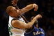 BOSTON - NOVEMBER 02: Brian Scalabrine #44 of the Boston Celtics nabs the rebound and passes it as Antawn Jamison #4 of the Washington Wizards tries to get the ball on November 2, 2007 at the TD Banknorth Garden in Boston, Massachusetts. The Celtics defeated the Wizards 103-83. NOTE TO USER: User expressly acknowledges and agrees that, by downloading and or using this Photograph, user is consenting to the terms and conditions of the Getty Images License Agreement. (Photo by Elsa/Getty Images)