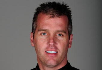 DAYTONA BEACH, FL - FEBRUARY 12:  Jeremy Mayfield, driver of the #41 All Sport Toyota, poses for NASCAR Sprint Cup Series headshots at Daytona International Speedway on February 12, 2009 in Daytona, Florida.  (Photo by Sam Greenwood/Getty Images)