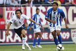 CHICAGO - JUNE 06: Carlos Costly #13 of Honduras controls the ball as Pablo Mastroeni #4 of the United States defends during a FIFA 2010 World Cup Qualifying match on June 6, 2009 at Soldier Field in Chicago, Illinois. The United States defeated Honduras 2-1. (Photo by Jonathan Daniel/Getty Images)