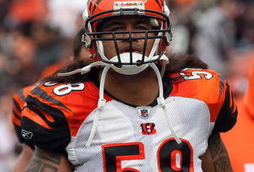 CLEVELAND - OCTOBER 04:  Rey Maualuga #58 of the Cincinnati Bengals looks on against the Cleveland Browns during their game at Cleveland Browns Stadium on October 4, 2009 in Cleveland, Ohio.  (Photo by Jim McIsaac/Getty Images)