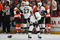 PHILADELPHIA - OCTOBER 08: Kris Letang #58 of the Pittsburgh Penguins leaves the ice after being injured in a third period skirmish against the Philadelphia Flyers at the Wachovia Center on October 8, 2009 in Philadelphia, Pennsylvania. The Penguins defetaed the Flyers 5-4. (Photo by Bruce Bennett/Getty Images)
