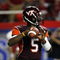 ATLANTA - SEPTEMBER 05:  Quarterback Tyrod Taylor #5 of the Virginia Tech Hokies against the Alabama Crimson Tide during the Chick-fil-A Kickoff Game at Georgia Dome on September 5, 2009 in Atlanta, Georgia.  (Photo by Kevin C. Cox/Getty Images)