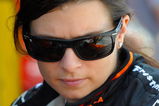 HOMESTEAD, FL - OCTOBER 09:  Danica Patrick driver of the #7 Andretti Green Racing Dallara Honda during practice for the IndyCar Series Firestone Indy 300 on October 9, 2009 at the Homestead-Miami Speedway in Homestead, Florida.  (Photo by Robert Laberge/Getty Images)