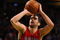 BOSTON - JANUARY 23:  Jose Calderon #8 of the Toronto Raptors shoots a free throw in the final mintues of the game on January 23, 2008 at the TD Banknorth Garden in Boston, Massachusetts. The Raptors defeated the Boston Celtics 114-112. NOTE TO USER: User expressly acknowledges and agrees that, by downloading and or using this Photograph, user is consenting to the terms and conditions of the Getty Images License Agreement.  (Photo by Elsa/Getty Images)