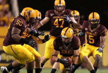TEMPE, AZ - SEPTEMBER 19:  Linebacker Mike Nixon #25 of the Arizona State Sun Devils recovers a fumble from the Louisiana Monroe Warhawks during the third quarter of the college football game at Sun Devil Stadium on September 19, 2008 in Tempe, Arizona. The Sun Devils defeated the Warhawks 38-14.  (Photo by Christian Petersen/Getty Images)