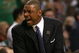 BOSTON - MAY 12: Head coach Doc Rivers of the Boston Celtics celebrates the win over the Orlando Magic in Game Five of the Eastern Conference Semifinals during the 2009 NBA Playoffs at TD Banknorth Garden May 12, 2009 in Boston, Massachusetts. The Celtics defeated the Magic 92-88. NOTE TO USER: User expressly acknowledges and agrees that, by downloading and or using this photograph, User is consenting to the terms and conditions of the Getty Images License Agreement. (Photo by Elsa/Getty Images)