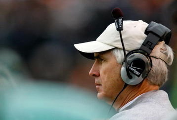 NASHVILLE, TN - NOVEMBER 22:  Head coach Bobby Johnson of the Vanderbilt Commodores looks on during the game against the Tennessee Volunteers at Vanderbilt Stadium on November 22, 2008 in Nashville, Tennessee.  (Photo by Kevin C. Cox/Getty Images)